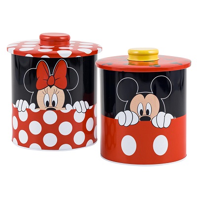 CONTENEDOR DE METAL DE MICKEY MOUSE 15 CM