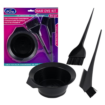 KIT DE TINTER DE CABELLO 3PC