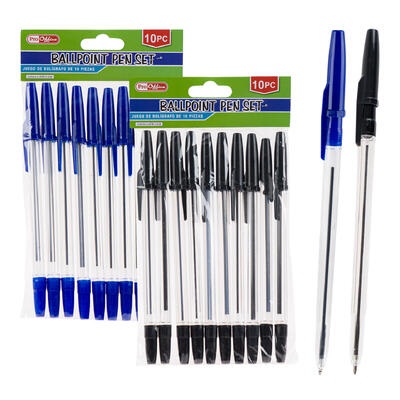 LAPICEROS COLOR AZUL 10 PC PRO OFFICE