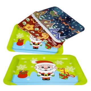 BANDEJA NAVIDEÑA 33X24 CM