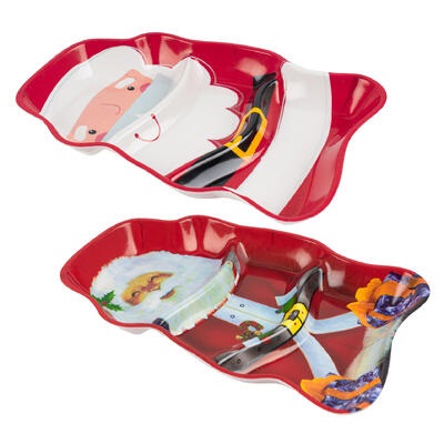 PLATO NAVIDEÑO 33 CM SURTIDO