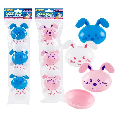 HUEVOS DE PASCUA 6 X 4 CM 6 PC