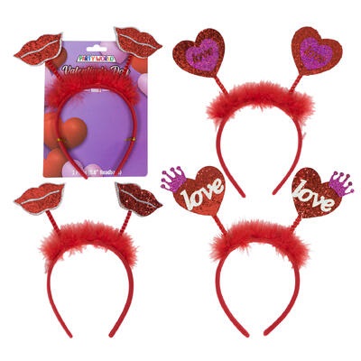 DIADEMA DIA DE SAN VALENTIN SURTIDOS