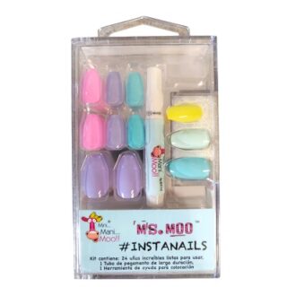 SET DE UÑAS POSTIZAS 24 UÑAS