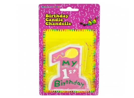 CANDELA No 1 DE CUMPLEAÑOS