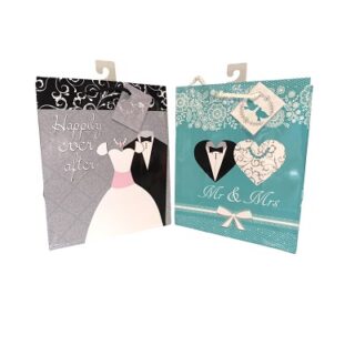 BOLSA PARA REGALO DE BODAS 22.5X18.5 CM