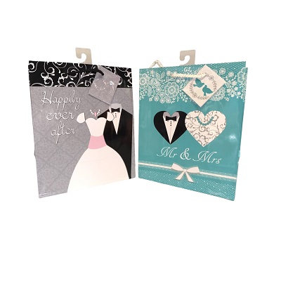 BOLSA PARA REGALO DE BODAS 22.5X18.5 CM