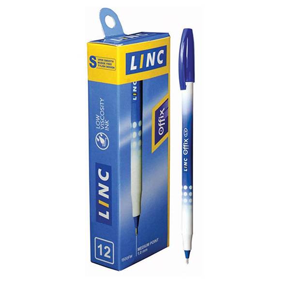 CAJA DE LAPICEROS 12 PC LINC