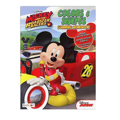 LIBRO DE APRENDIZAJE DE COLORES Y FORMAS -MICKEY-