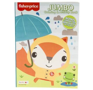 LIBRO PARA COLOREAR JUMBO FISHER PRICE