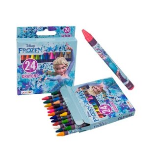 CRAYONES 24 PC FROZEN