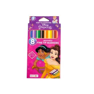 CRAYONES DE COLORES DE PRINCESAS 8 PC