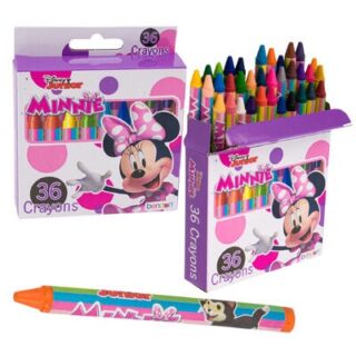 CRAYONES DE CERA MINNIE 36 PC