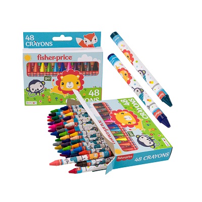 CRAYONES 48 PC FISHER PRICE