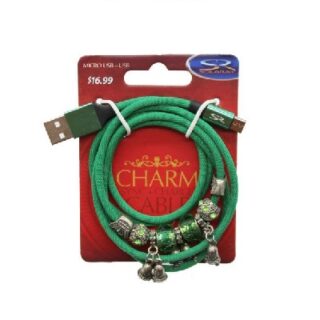 CABLE MICRO USB 90 CM CON ADORNOS VARIOS DISEÑOS