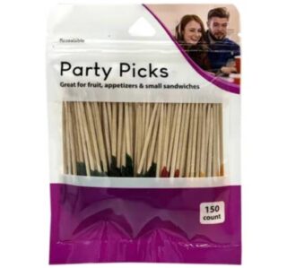 SET DE PINCHOS 150 PC PARA FIESTAS