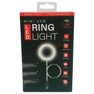 MINI ANILLO DE LUZ LED ALIMENTADO POR USB