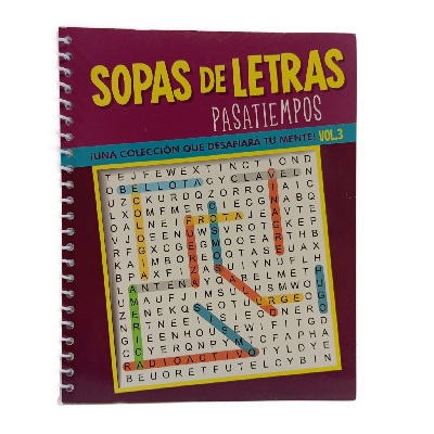 LIBRO DE SOPA DE LETRAS VOL.3