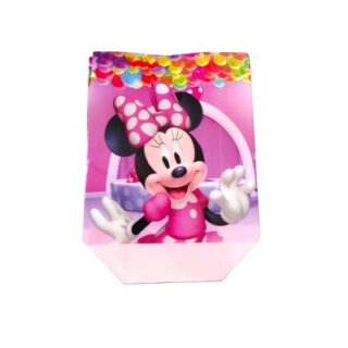 BOLSA DE MANO DE MINNIE MOUSE 20 X 18 CM