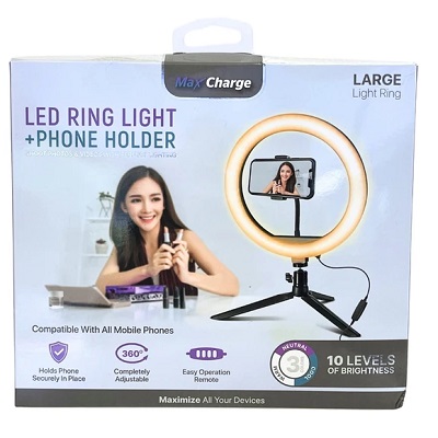 ARO DE LUZ BLANCA 24 CM