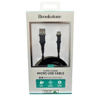 CABLE MICRO USB TRENZADO DE 132 CM BROOKSTONE
