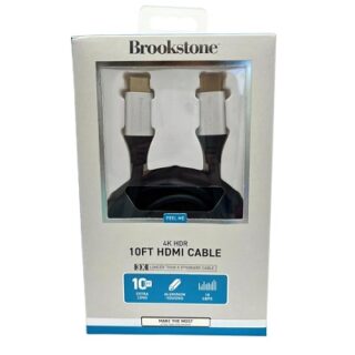 CABLE HDMI DE 304 CM BROOKSTONE 4K HDR