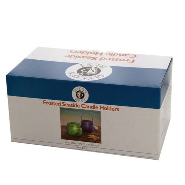 CANDELERO DE VIDRIO 2 PC MYCOS BEST