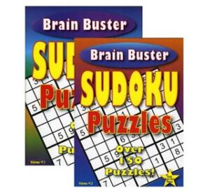 LIBRO DE SUDOKU BRAIN BUSTER 96 PG