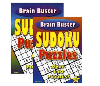 LIBRO DE SUDOKU BRAIN BUSTER 96 PG