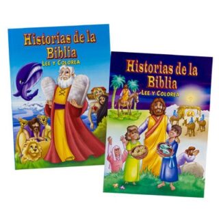 LIBRO PARA COLOREAR 80 PG HISTORIAS DE LA BIBLIA