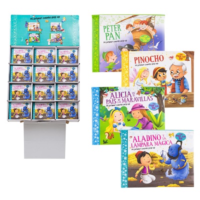 LIBRO DE CUENTO DE HADAS POP UP 3D