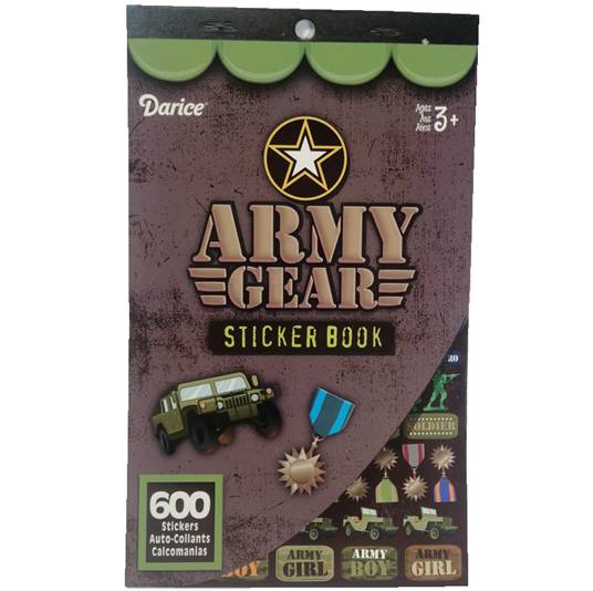 600 STICKER PARA LIBRO DARICE