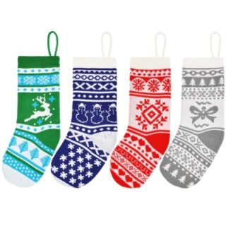 BOTA NAVIDEÑA VARIOS COLORES 45 CM