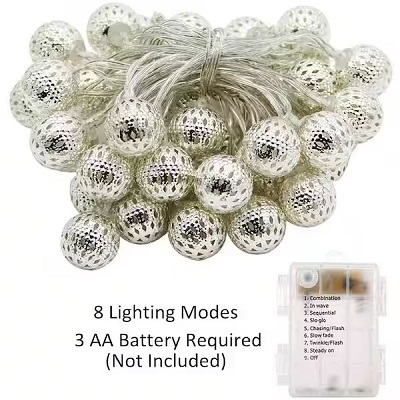LUCES NAVIDEÑAS 13.5 PIES 40 LED