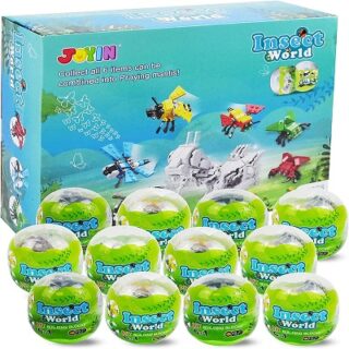 BLOQUES DE CONSTRUCCION DE INSECTOS 12 PC