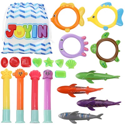 JUGUETES PARA PISCINA 21 PC