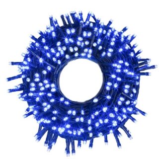LUCES NAVIDEÑAS 240 LED AZUL 78.4 FEET