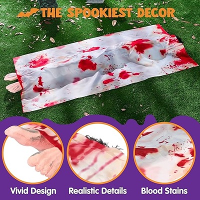 DECORACIÓN ESPELUZNANTE DE CADÁVER JOYIN