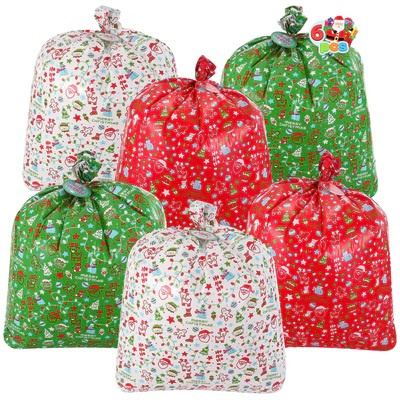SET DE BOLSAS NAVIDEÑAS 6 PC