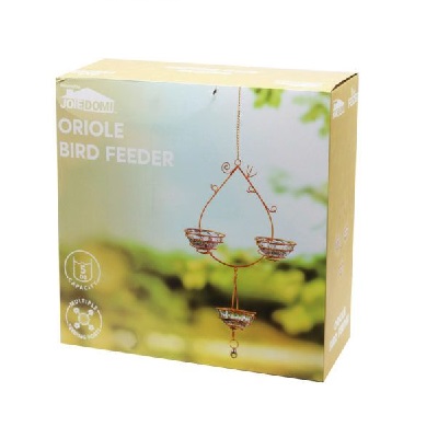 COMEDERO PARA PAJAROS COLGANTE DE METAL