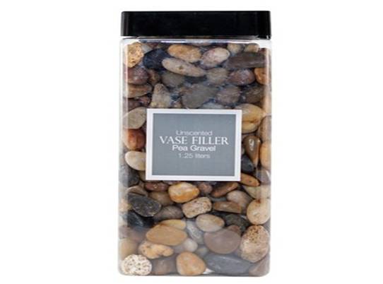 BOTE DE PIEDRAS DECORATIVAS PEA GRAVEL