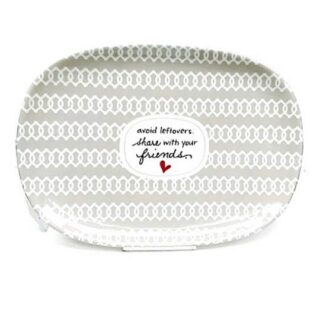 PLATO OVALADO DE CERAMICA 36 CM