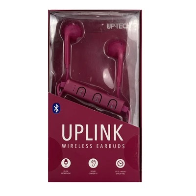 AUDIFONOS BLUETOOTH INALAMBRICOS UPLINK FUSIA