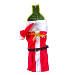 BOLSA DE REGALO NAVIDEÑA PARA BOTELLA