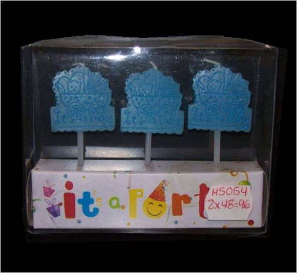 VELAS DE CUMPLEAÑOS CELESTES