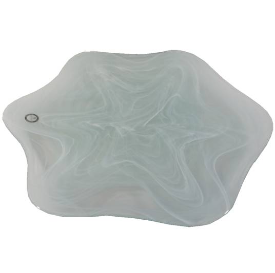 PLATO DE VIDRIO 40 CM SHIRALEAH