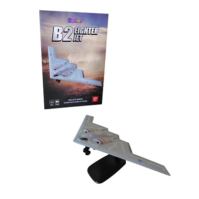 JUGUETE AVION DE GUERRA DE METAL 16 X 5 CM