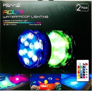 LUCES IMPERMEABLES CON CONTROL REMOTO