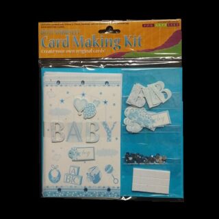KIT DE MANUALIDADES PARA TARJETAS BABY BOY