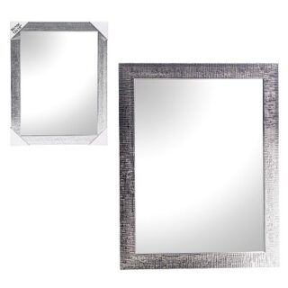 ESPEJO 12 X 16 PULG COLOR PLATA